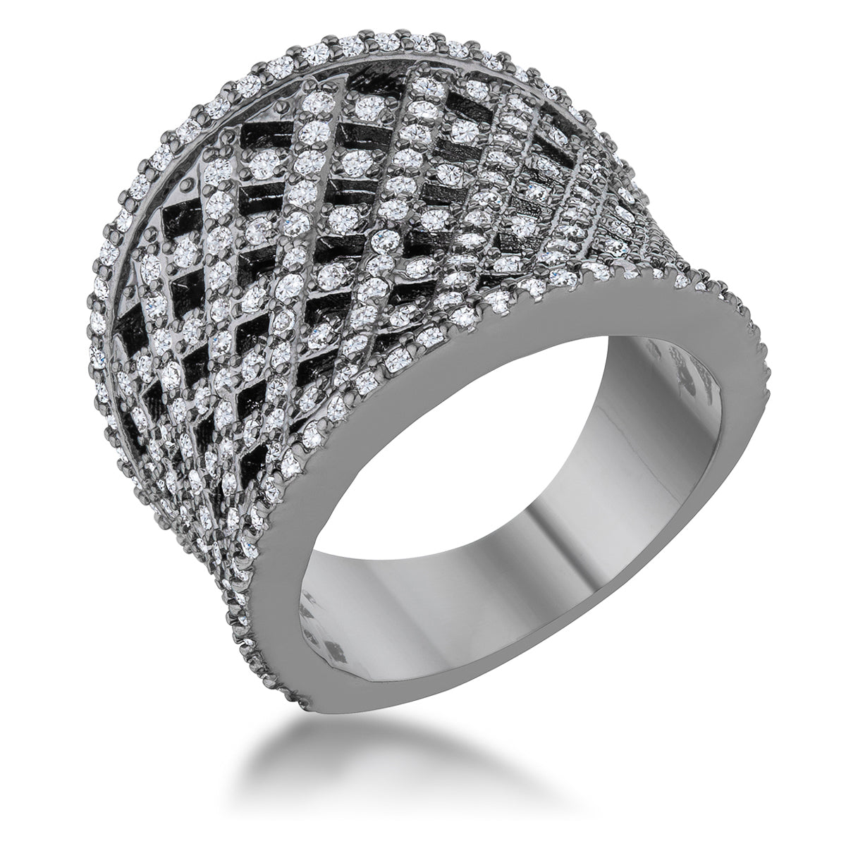 Brin Woven Ring | Black