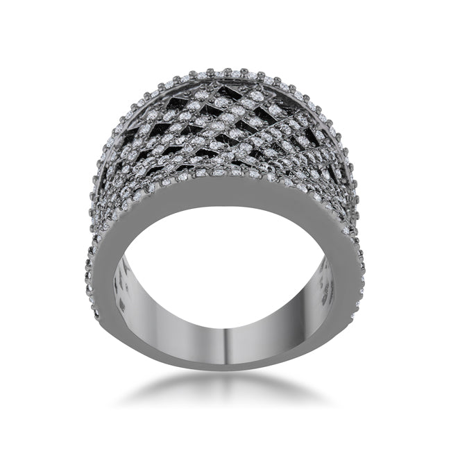 Brin Woven Ring | Black