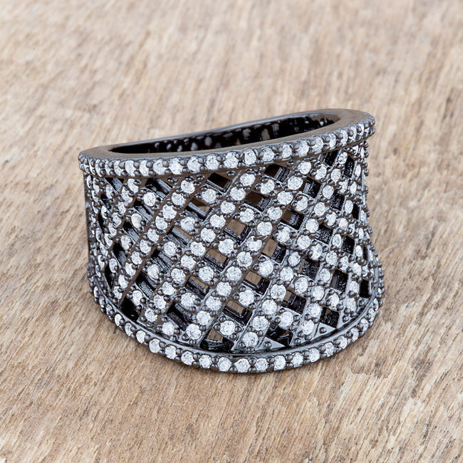 Brin Woven Ring | Black