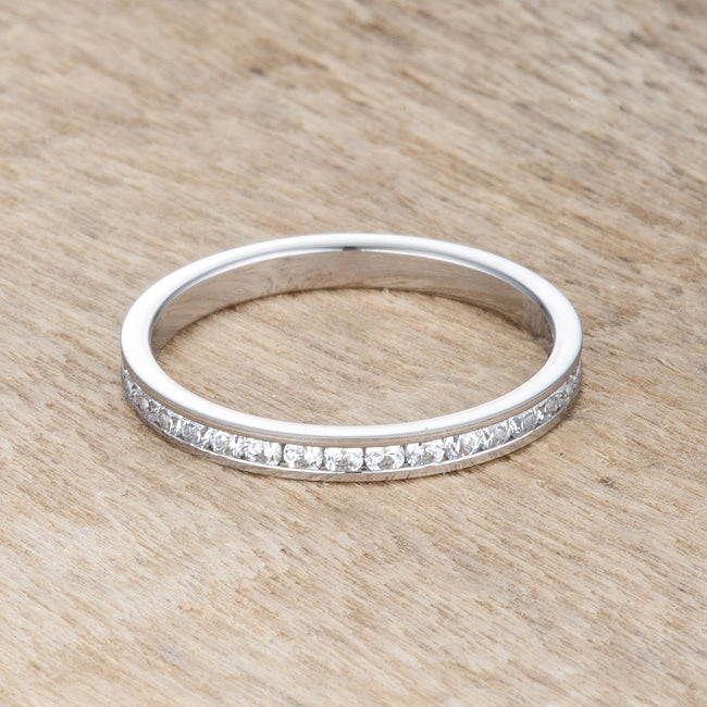 Teresa Eternity Band | Clear