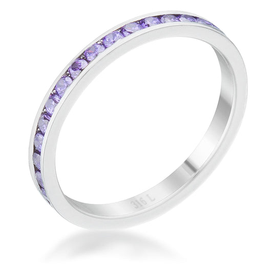 Teresa Eternity Band | Amethyst