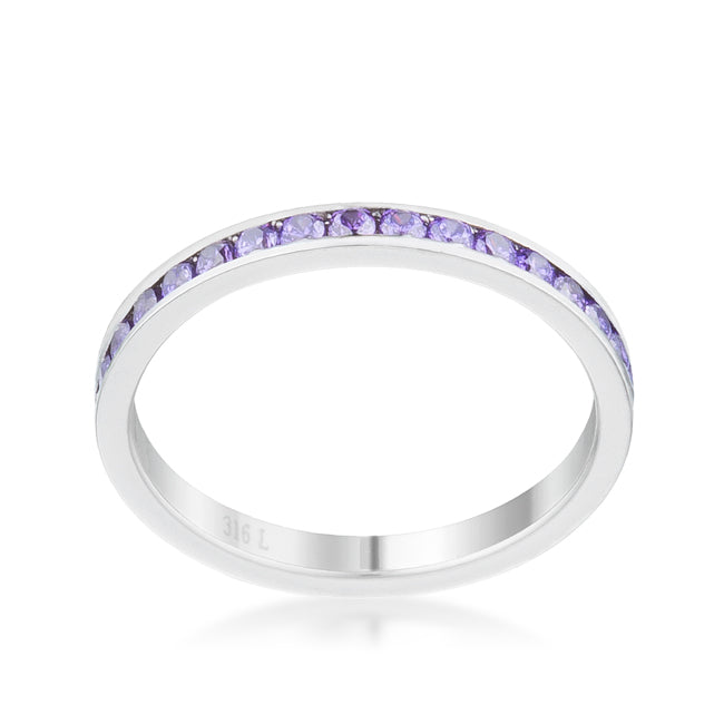 Teresa Eternity Band | Amethyst