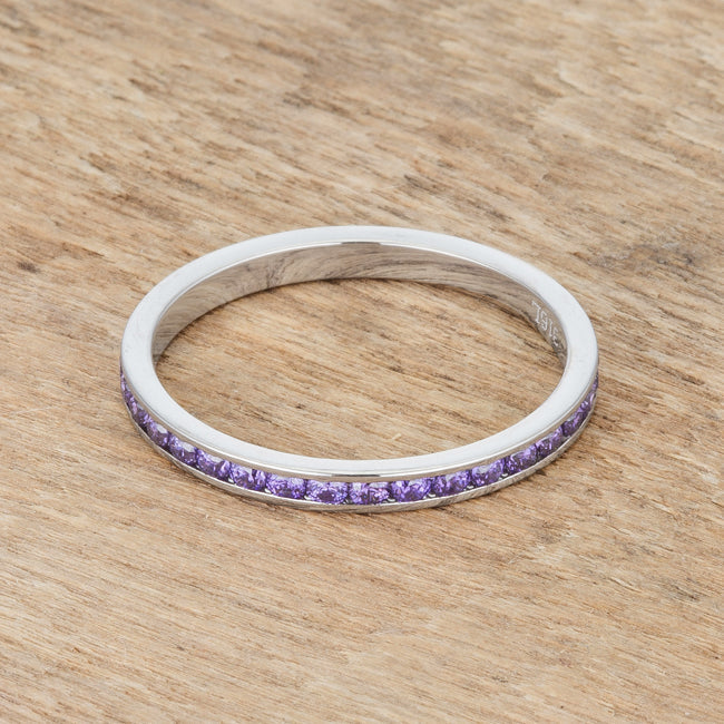 Teresa Eternity Band | Amethyst