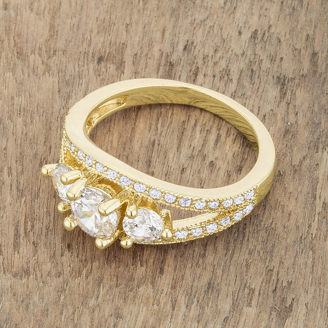 Geneviere Classic Ring | Gold