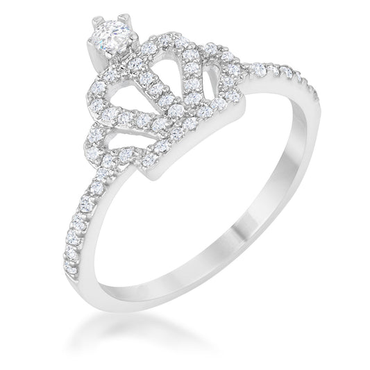 Tabitha Crown Ring | Silver