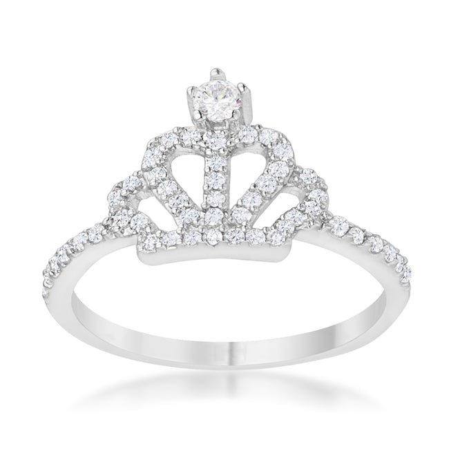 Tabitha Crown Ring | Silver