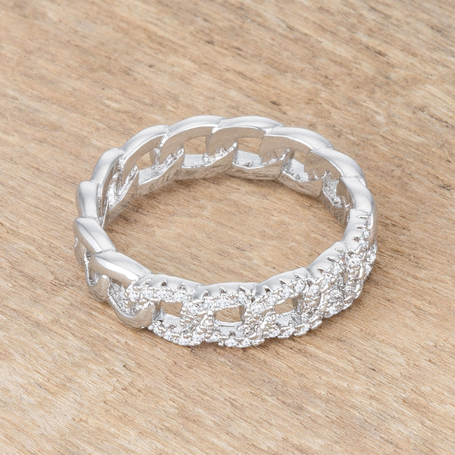 Elise Chain Design Ring