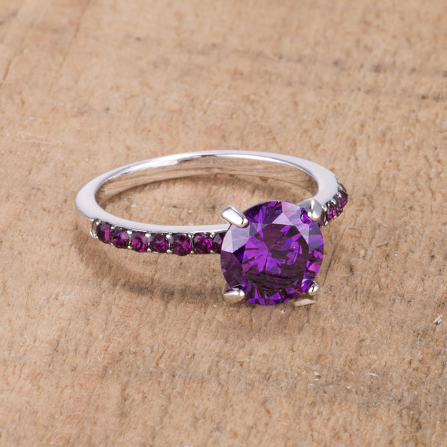 Amethyst Stone Ring