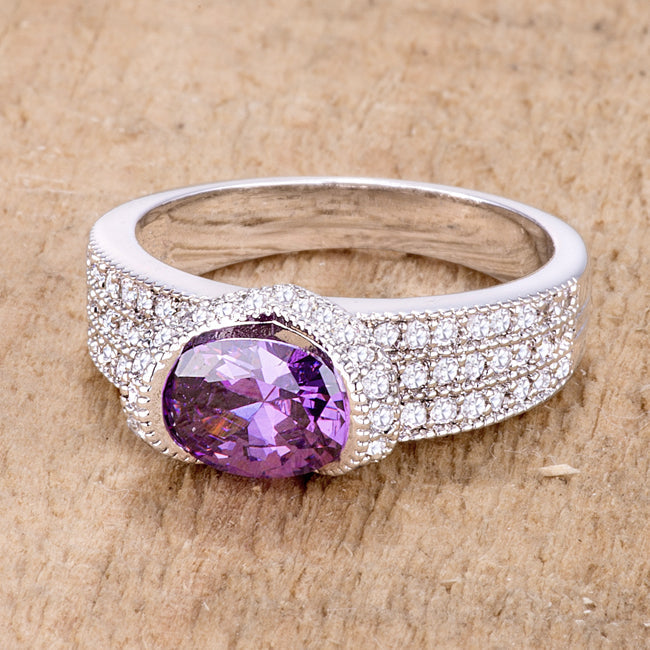 Lucy Ring | Amethyst | Silver