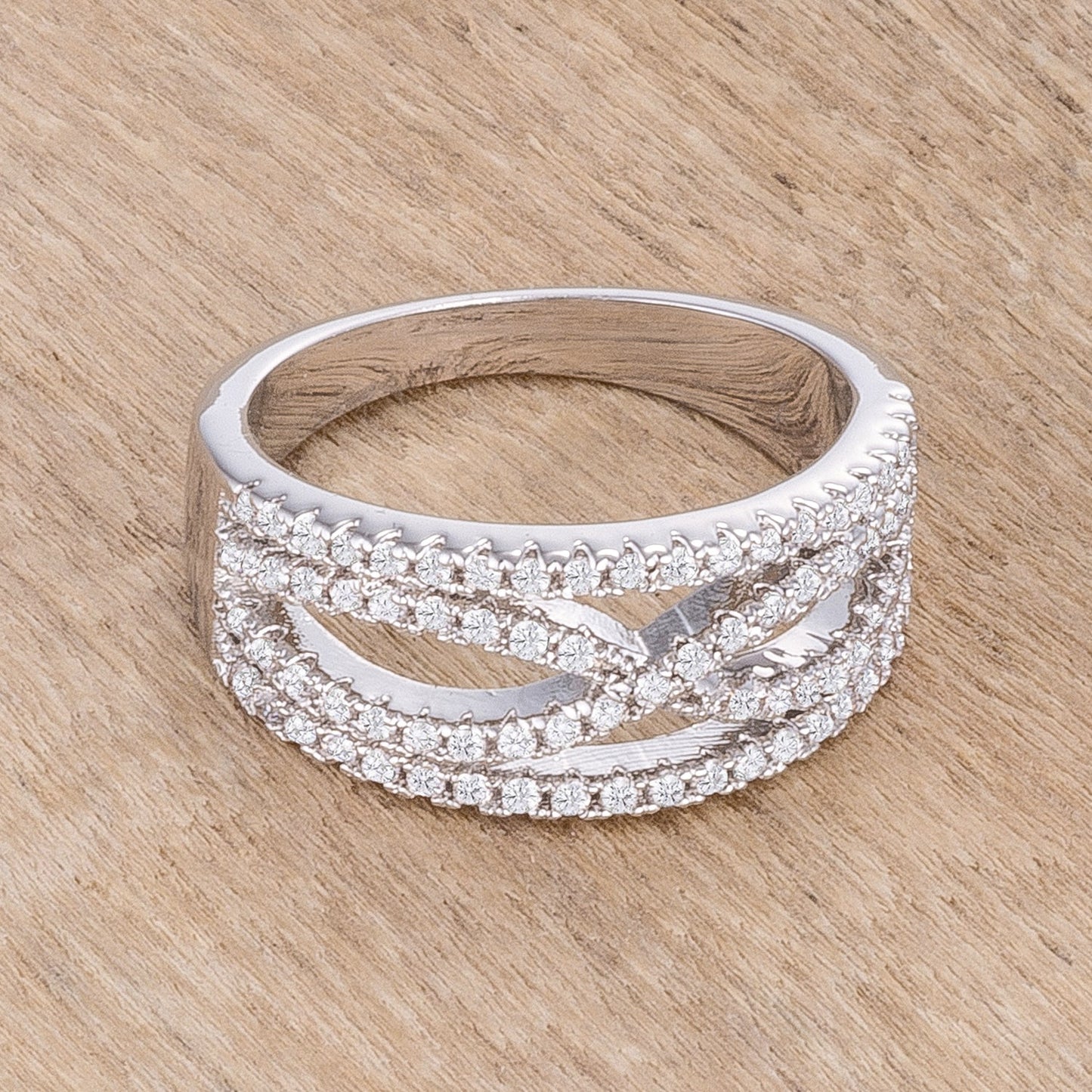 Willow Twisted Ring | Silver