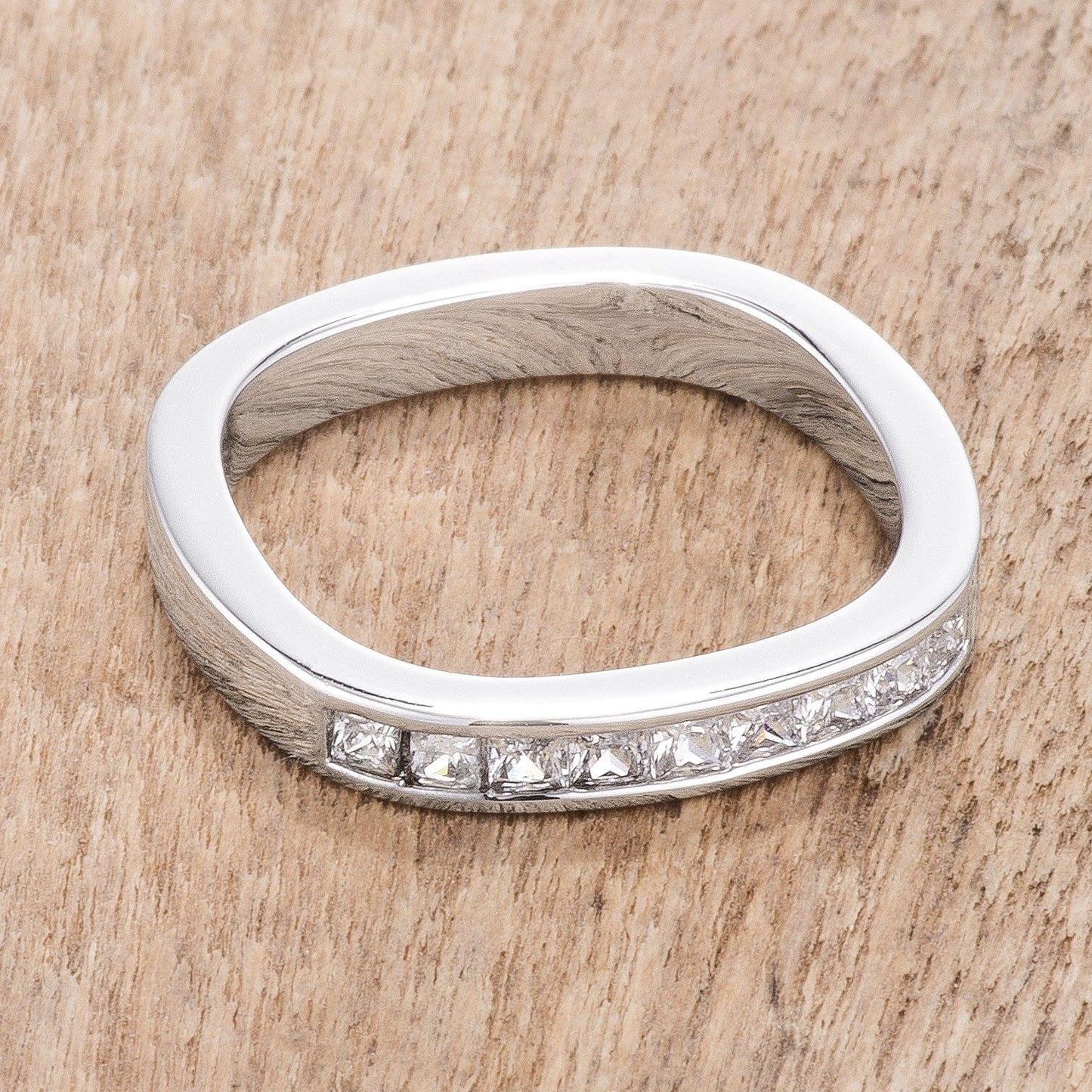 Camille Square Shaped Stackable Band