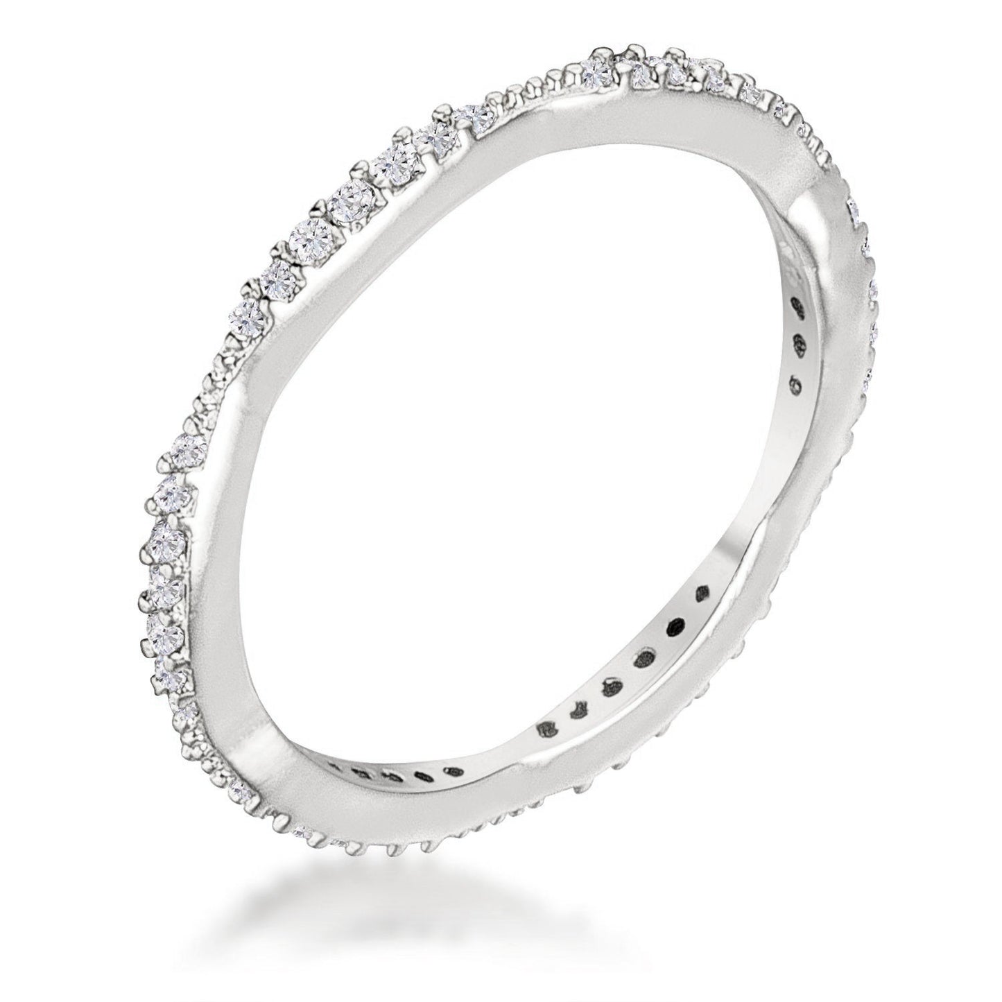 Dainty Stackable Eternity Ring