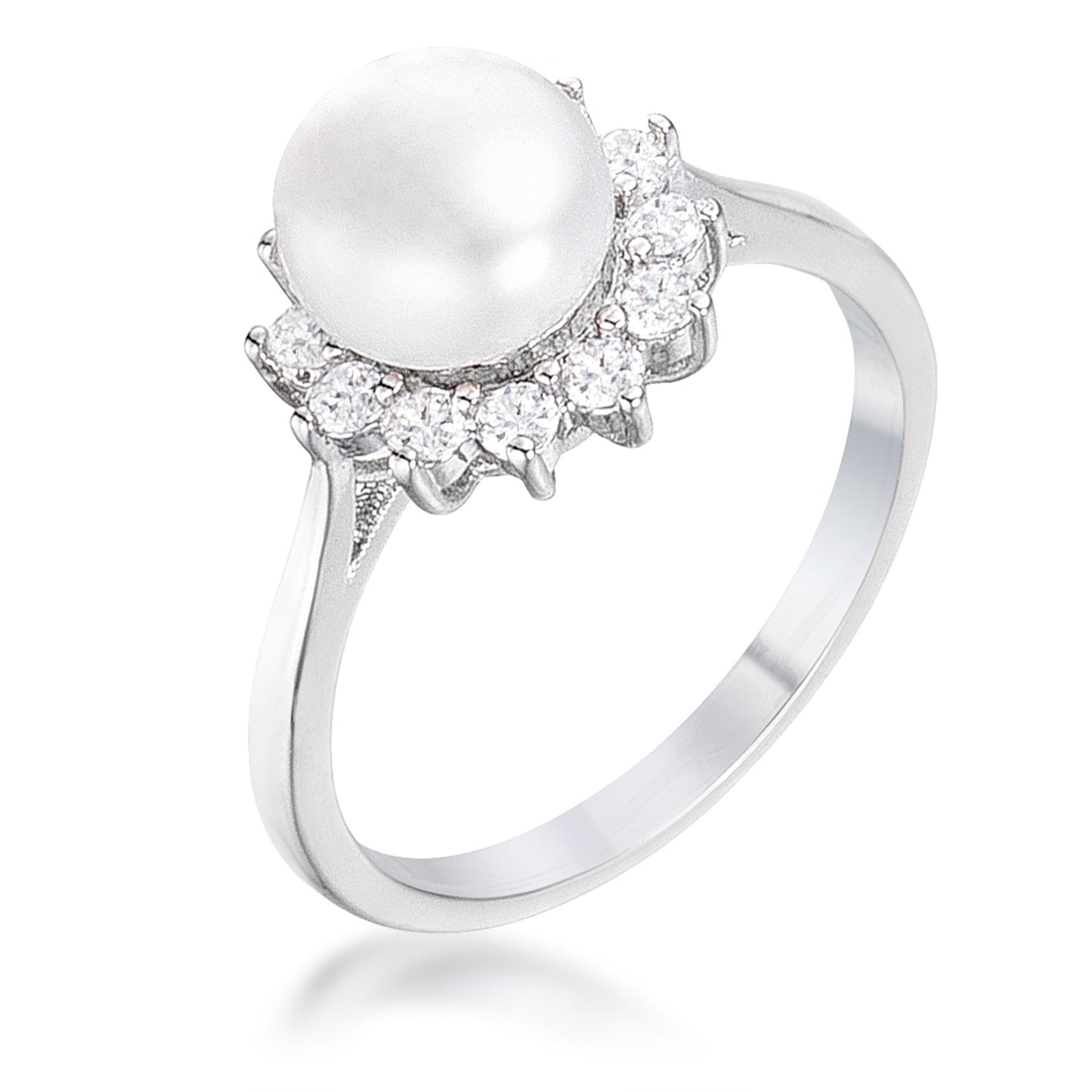 Celestial Halo Pearl Ring