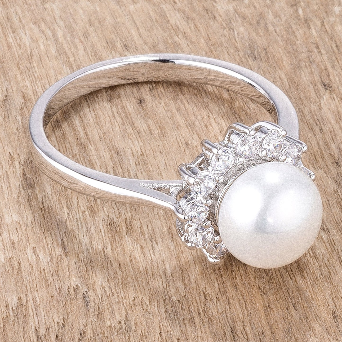 Celestial Halo Pearl Ring