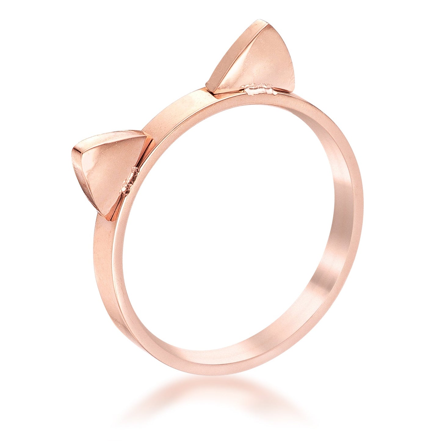 Kitty Ears Ring | Rose Gold