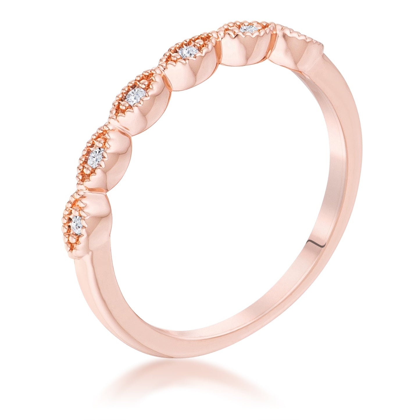 Marquise Ring | Stackable Rose Gold